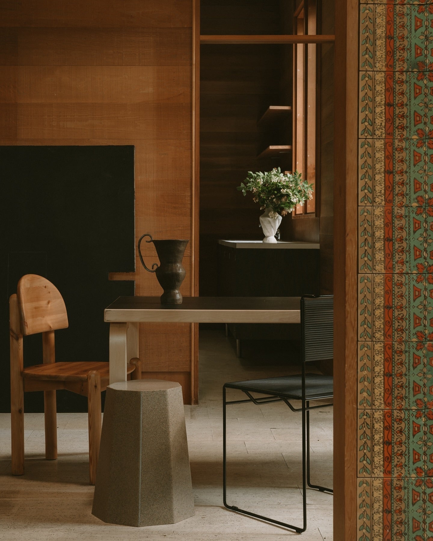 vintage brown sectional couch 