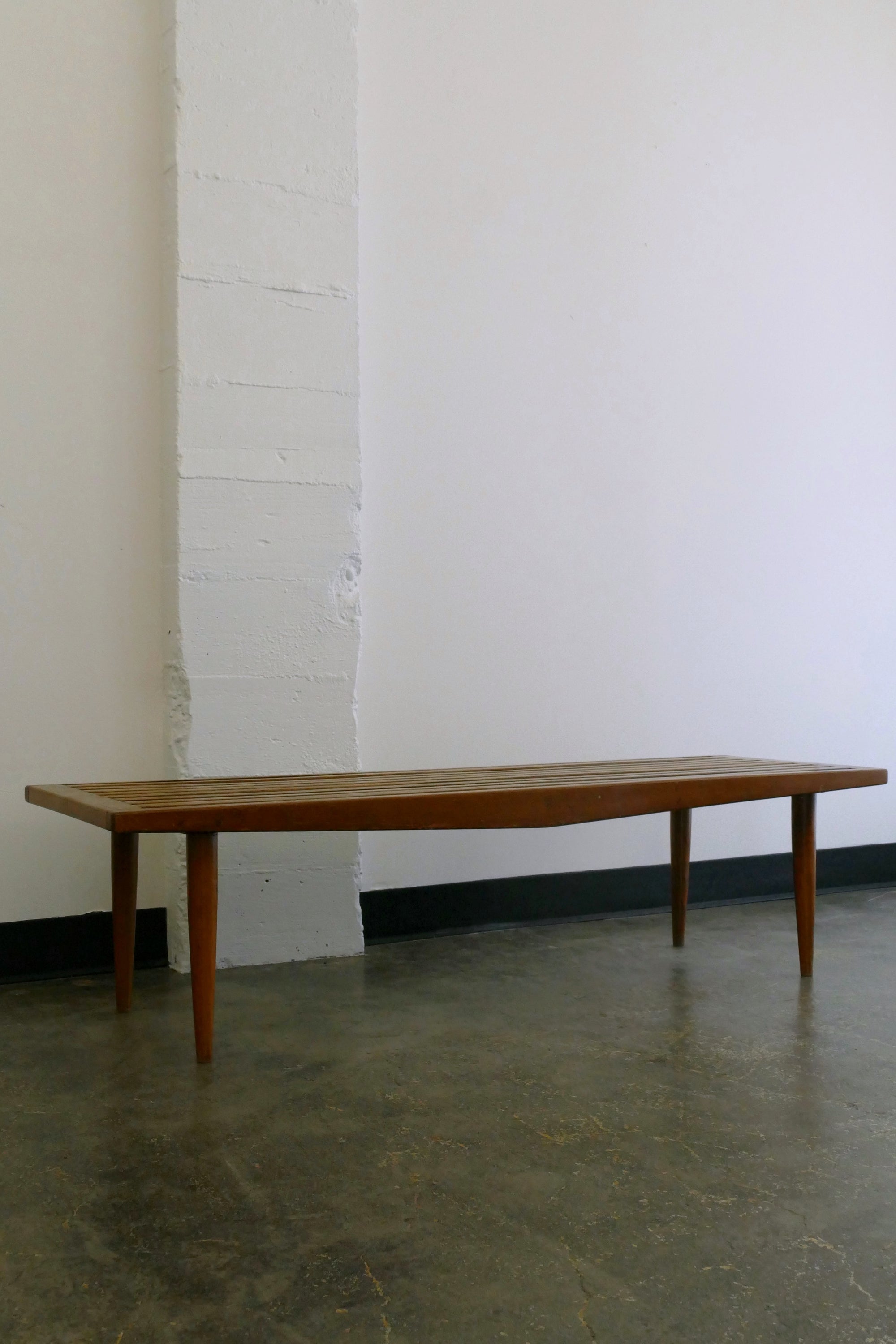 Slatted Bench