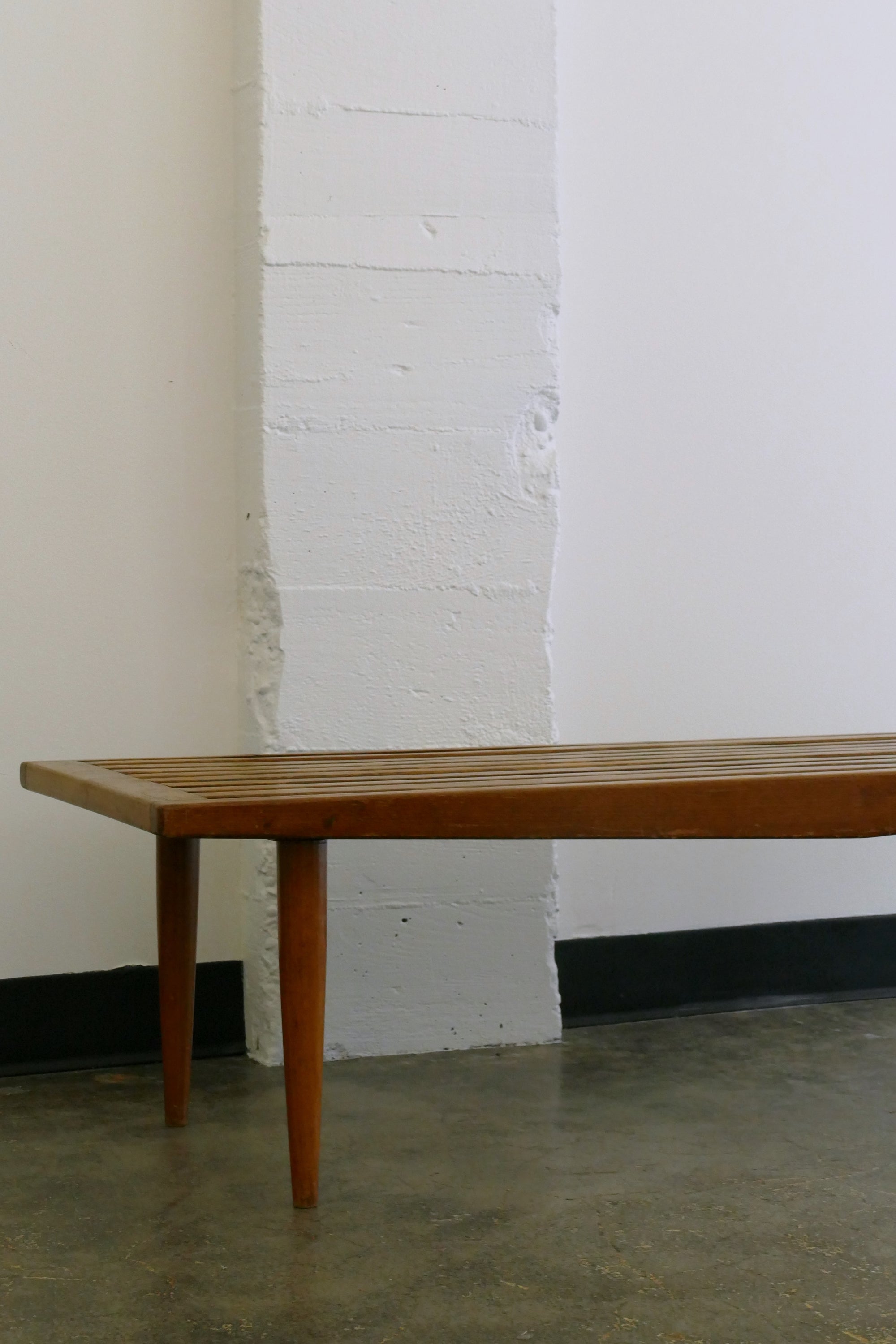 Slatted Bench