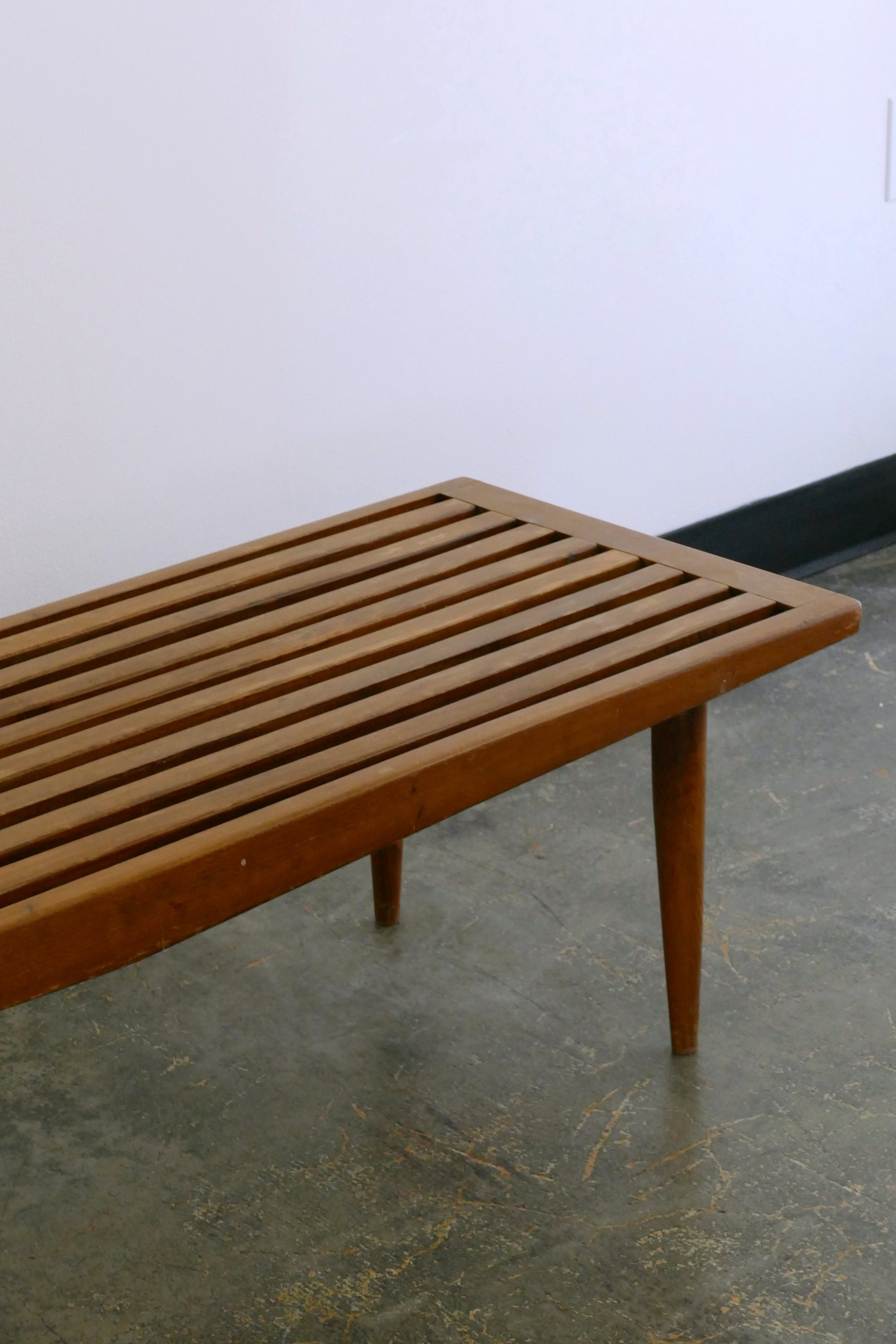 Slatted Bench