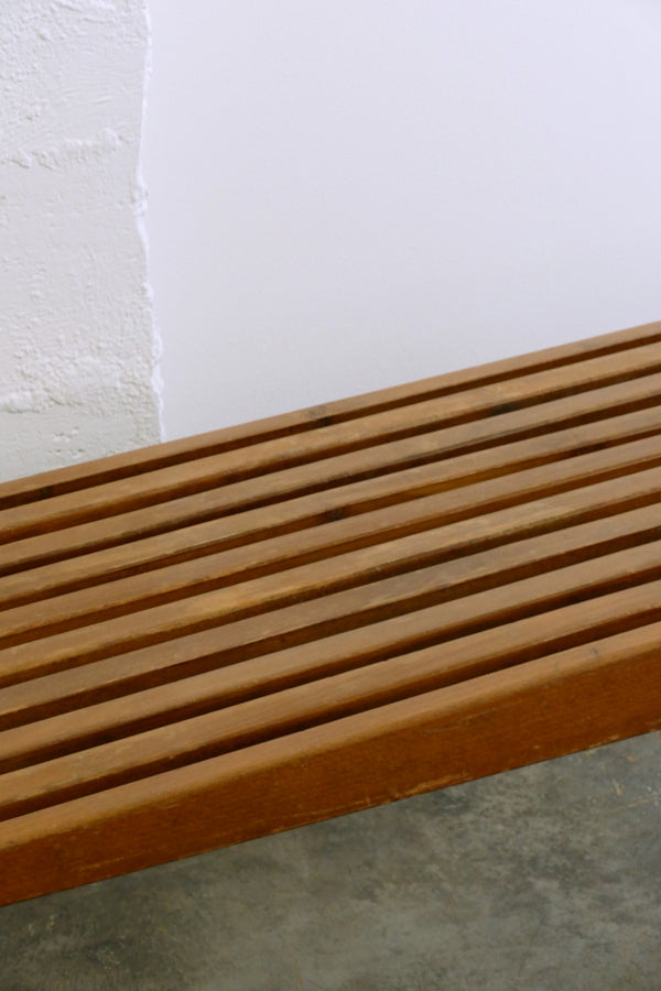 Slatted Bench