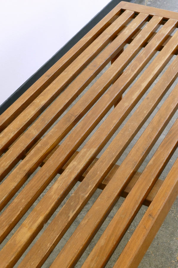 Slatted Bench