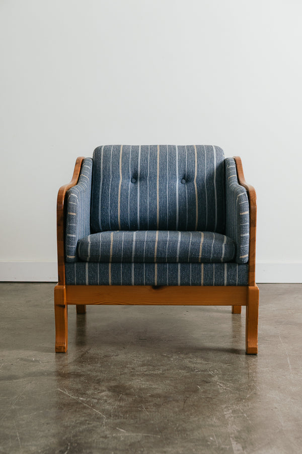 Yngve Ekstrom Pine Lounge Chair