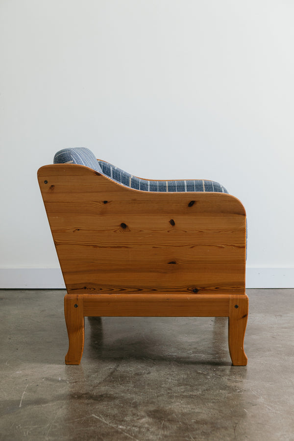 Yngve Ekstrom Pine Lounge Chair