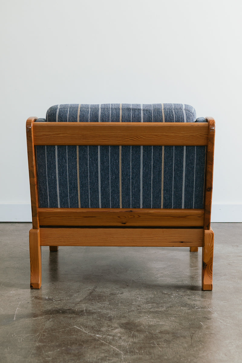 Yngve Ekstrom Pine Lounge Chair
