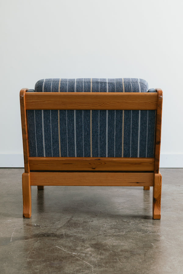 Yngve Ekstrom Pine Lounge Chair