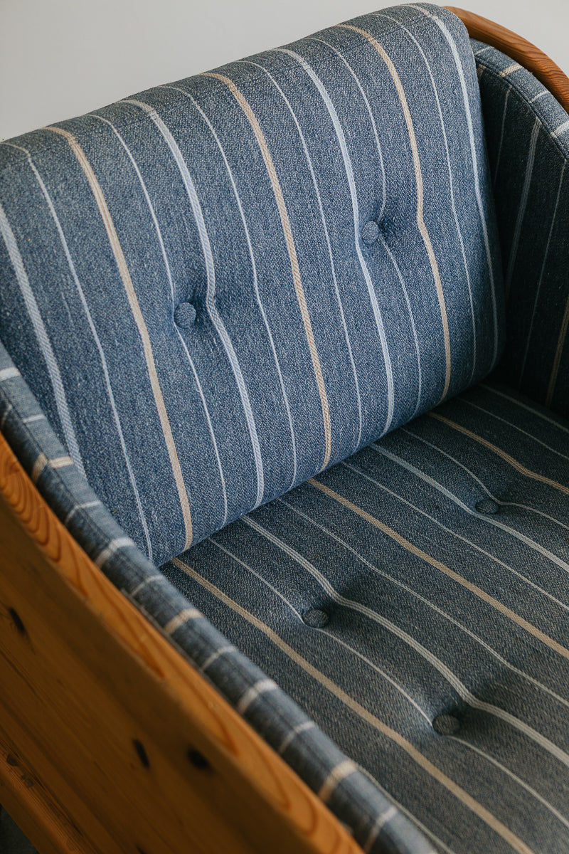 Yngve Ekstrom Pine Lounge Chair