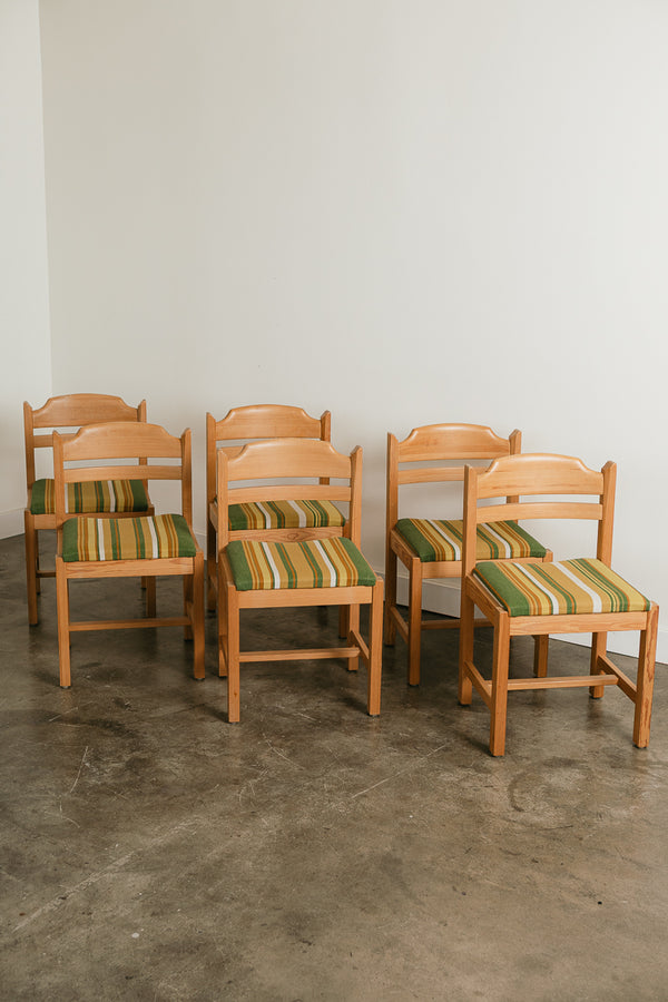 Gilbert Marklund Pine Dining Chairs