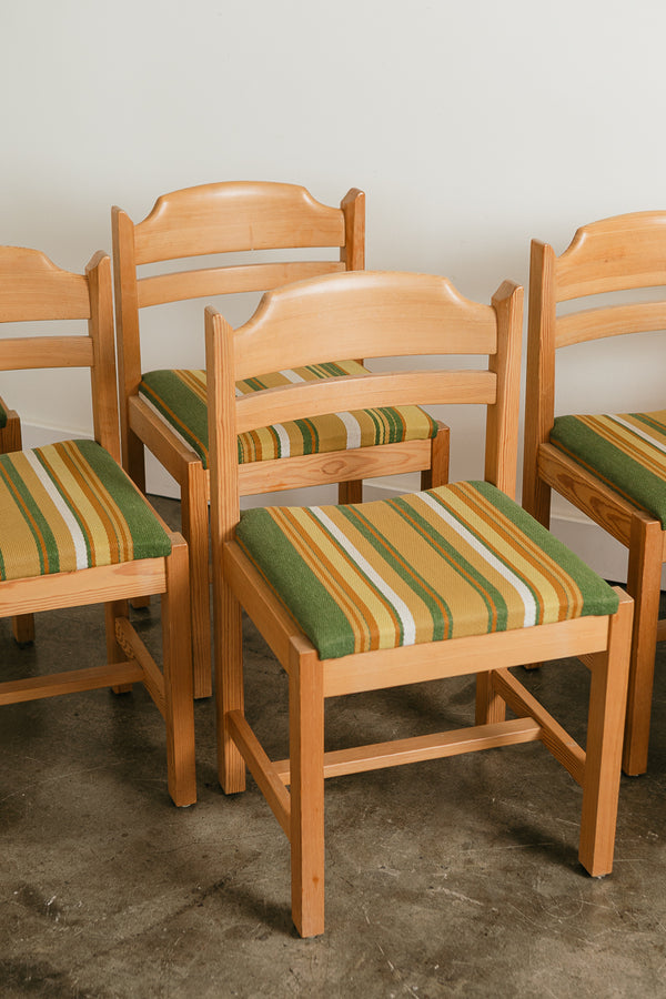 Gilbert Marklund Pine Dining Chairs