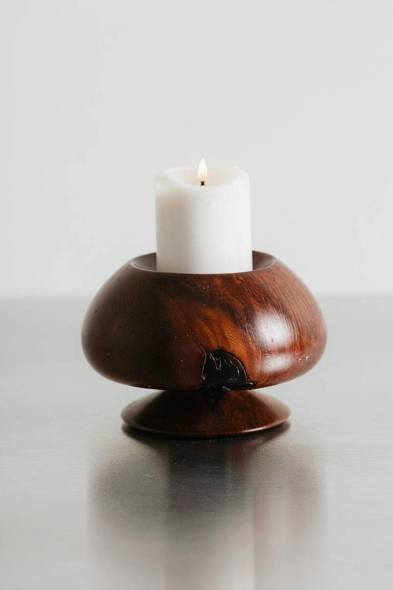 California Redwood Candleholder