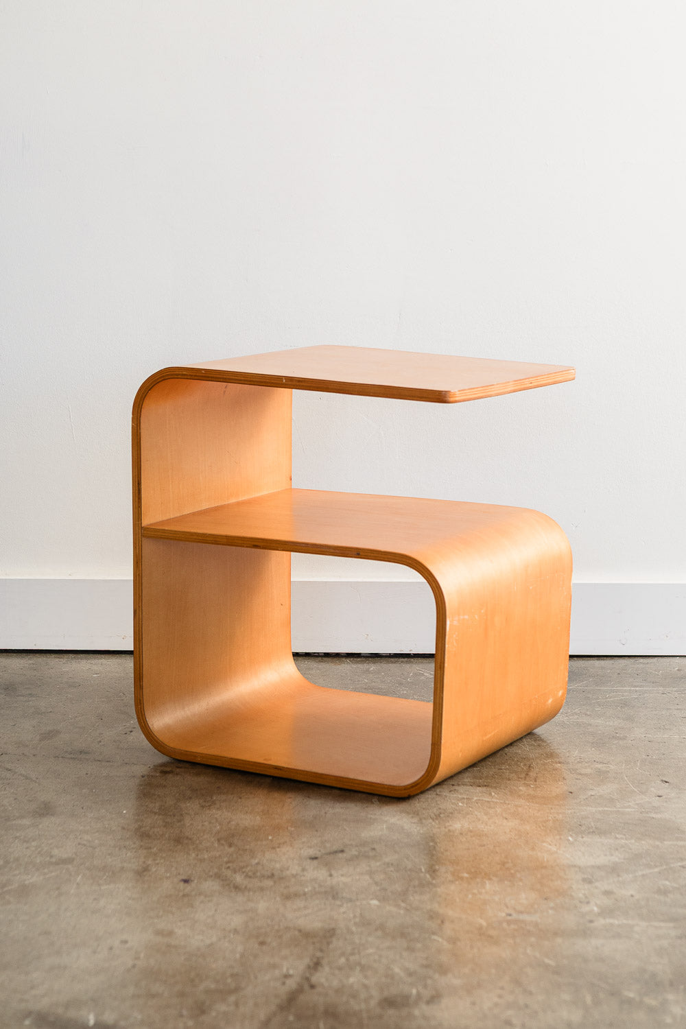 Post Modern Bentwood Side Table