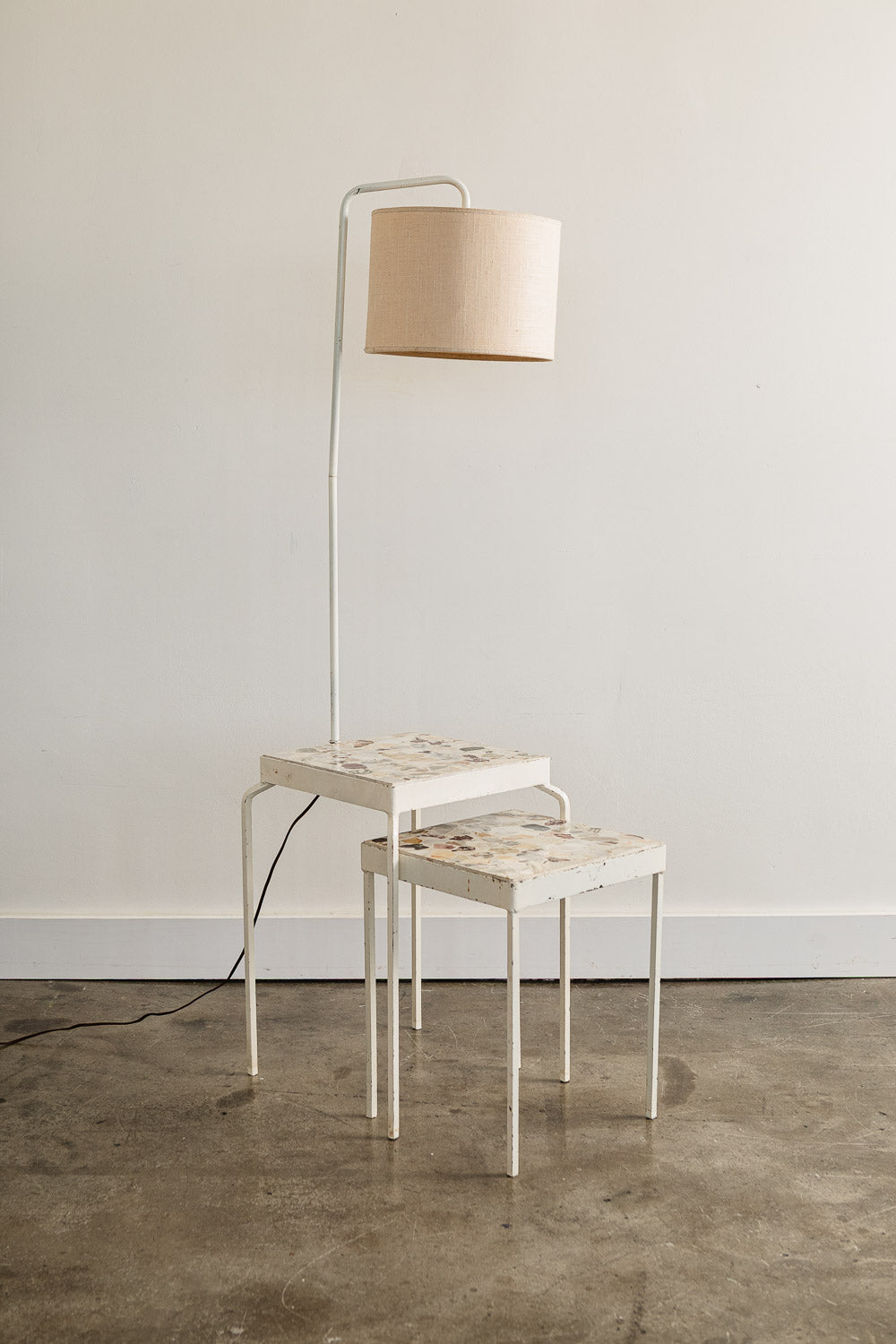 Agate Floor Lamp Table