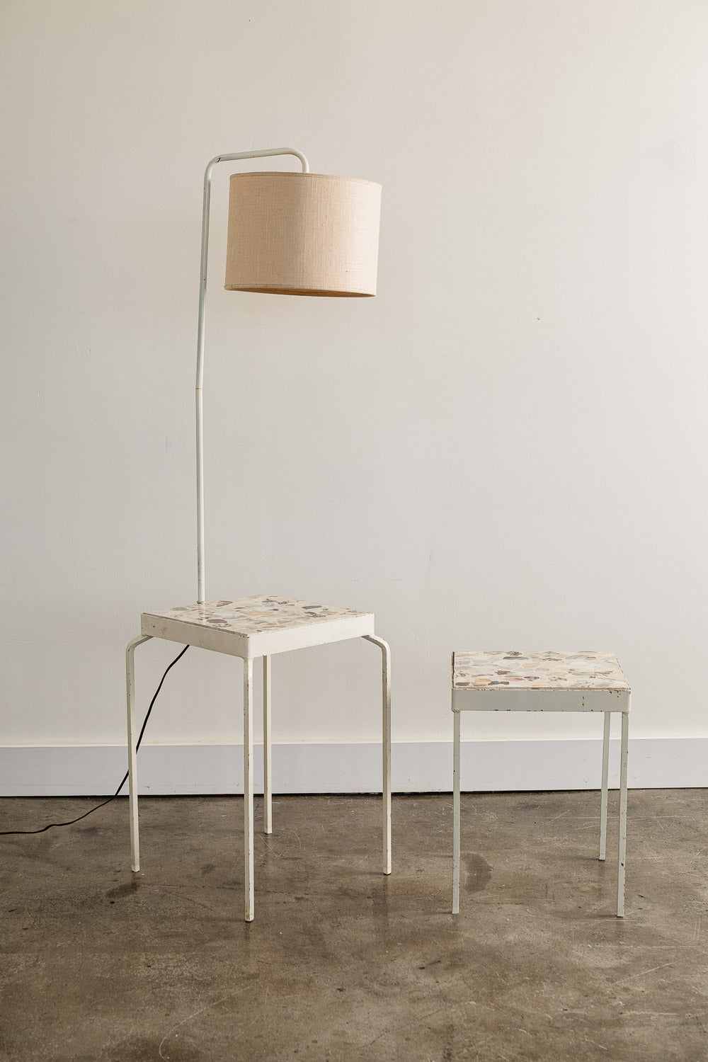 Agate Floor Lamp Table