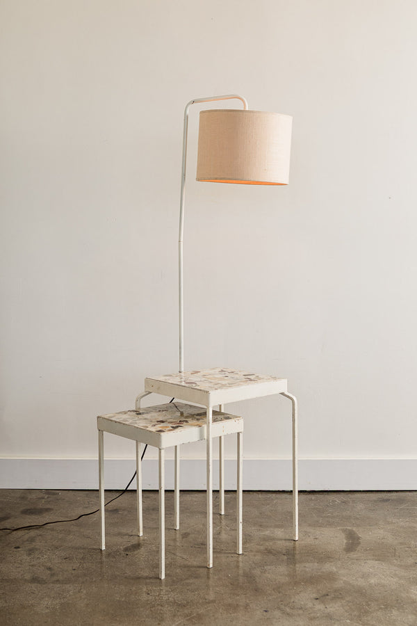 Agate Floor Lamp Table
