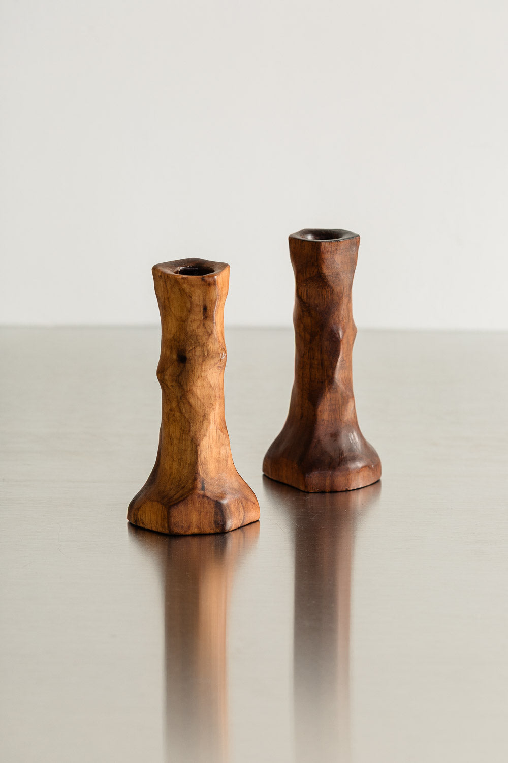 Carved Candlesticks