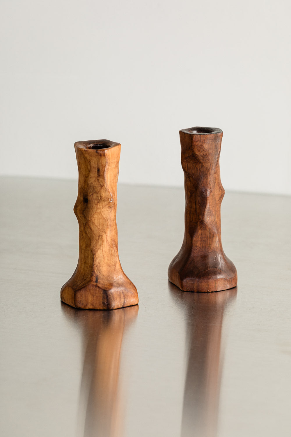 Carved Candlesticks
