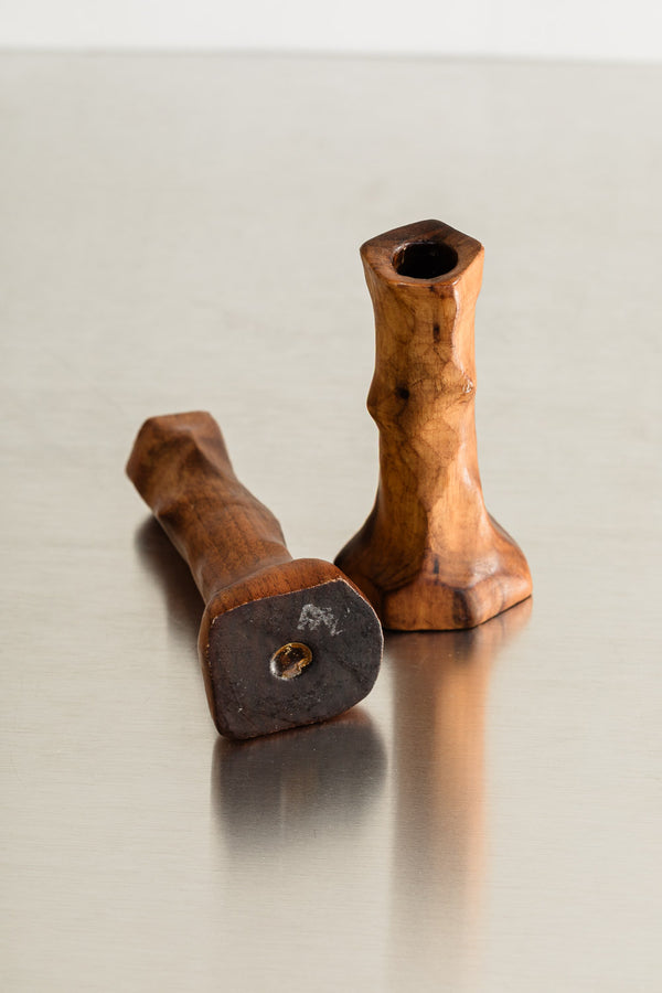 Carved Candlesticks