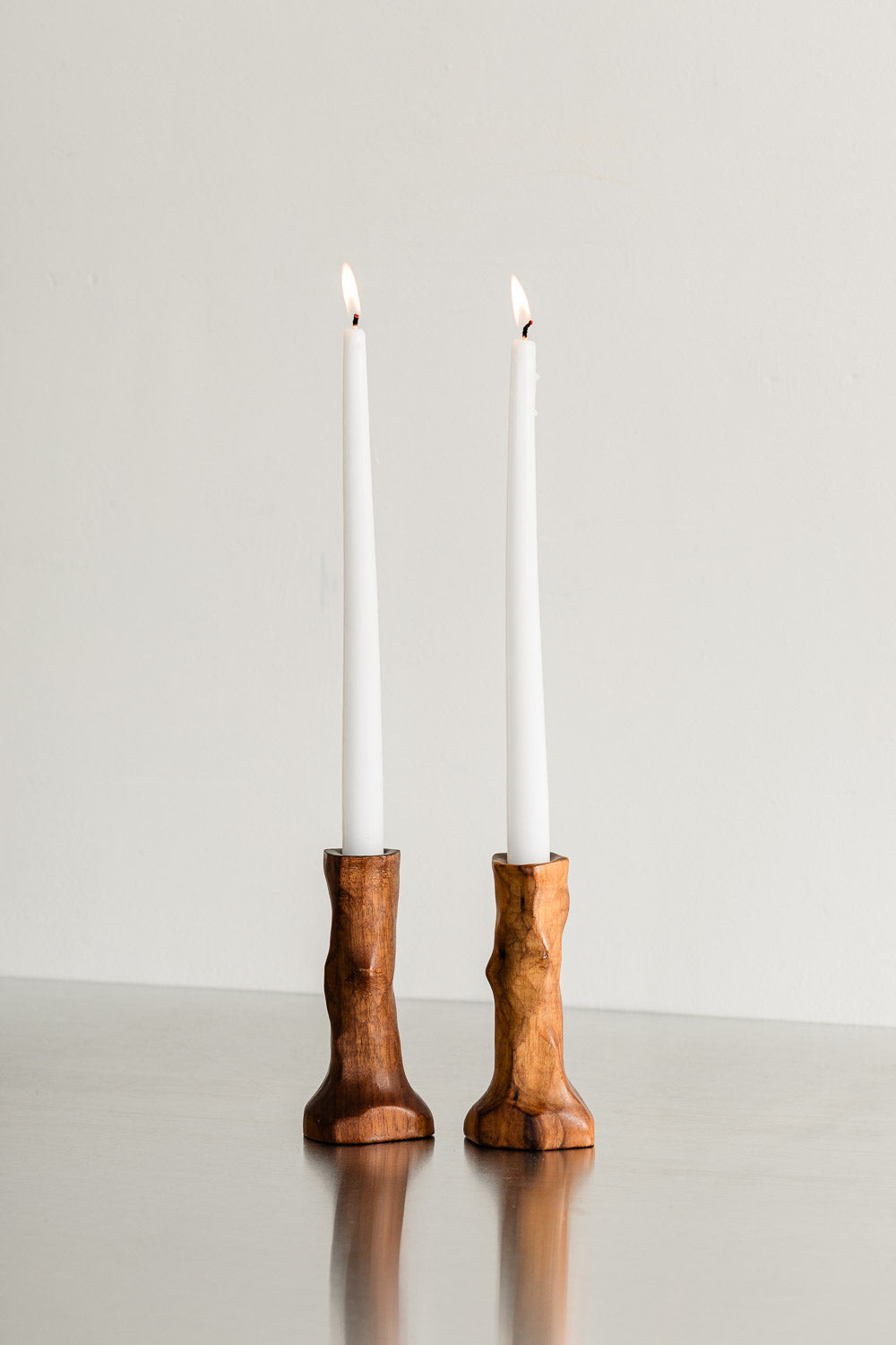 Carved Candlesticks