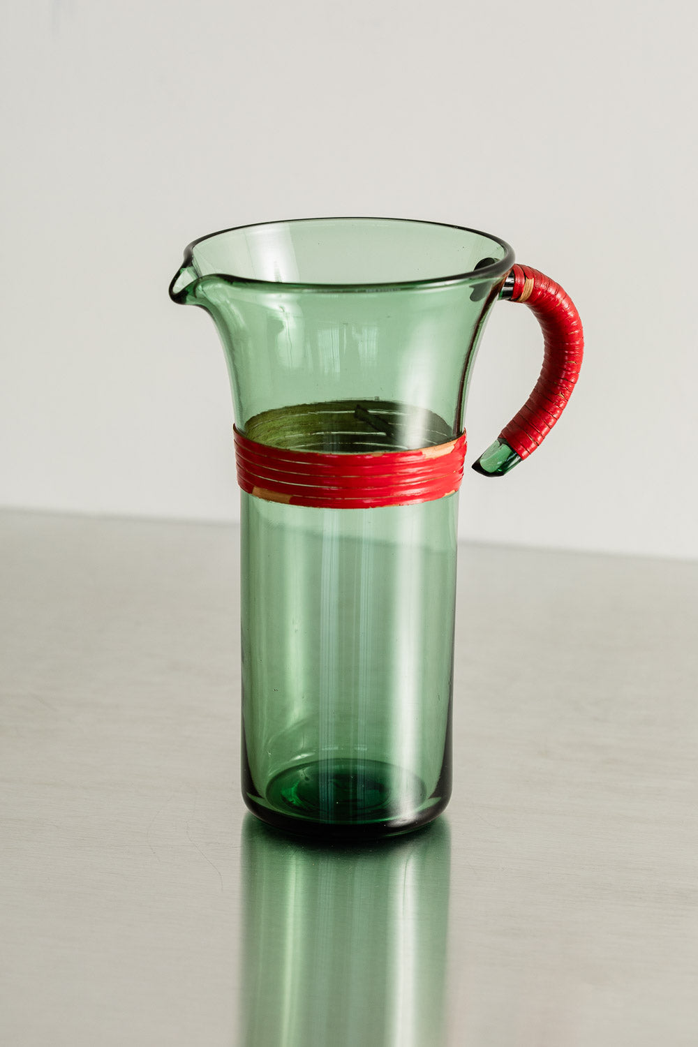 Italian Glass Pitcher