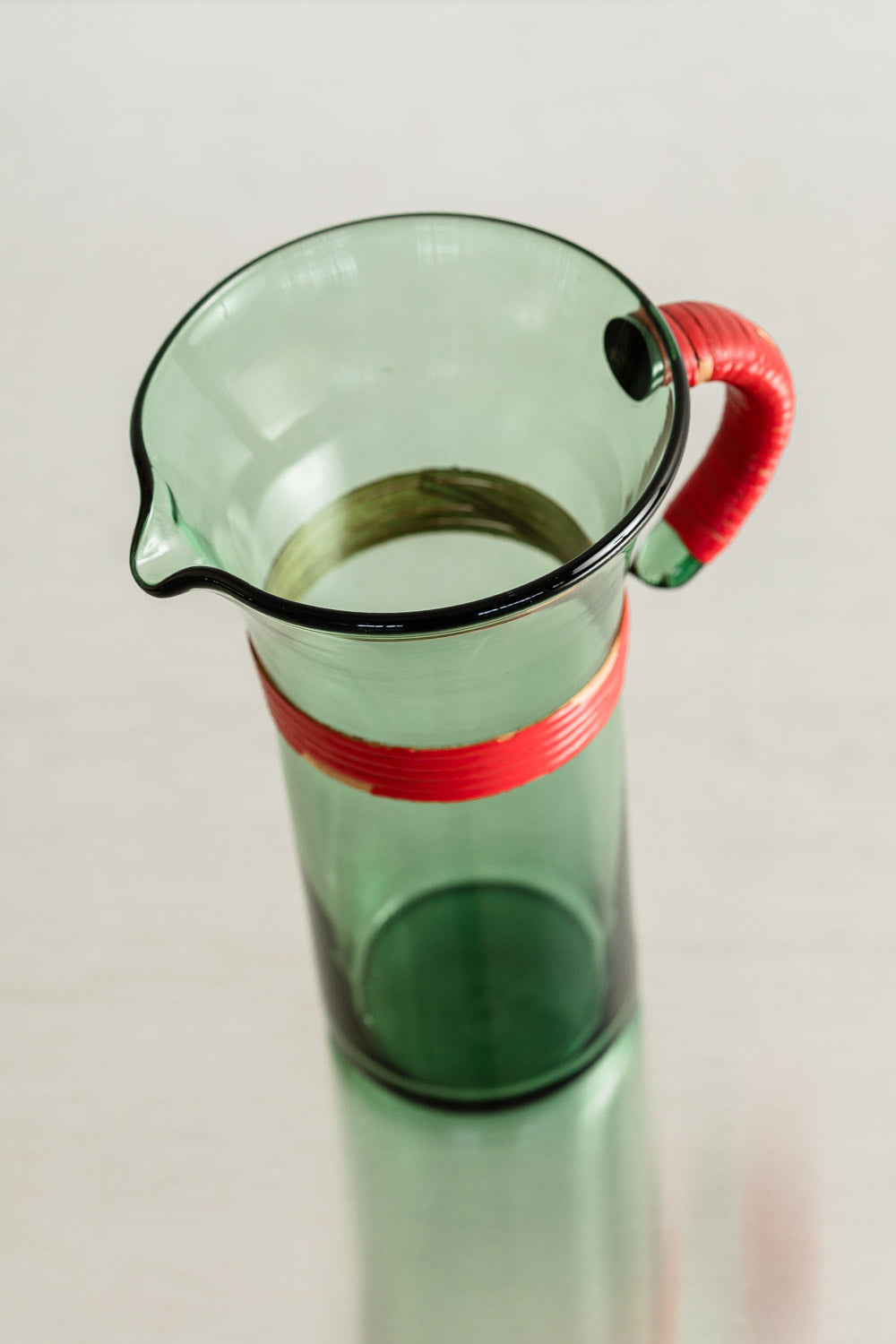Italian Glass Pitcher