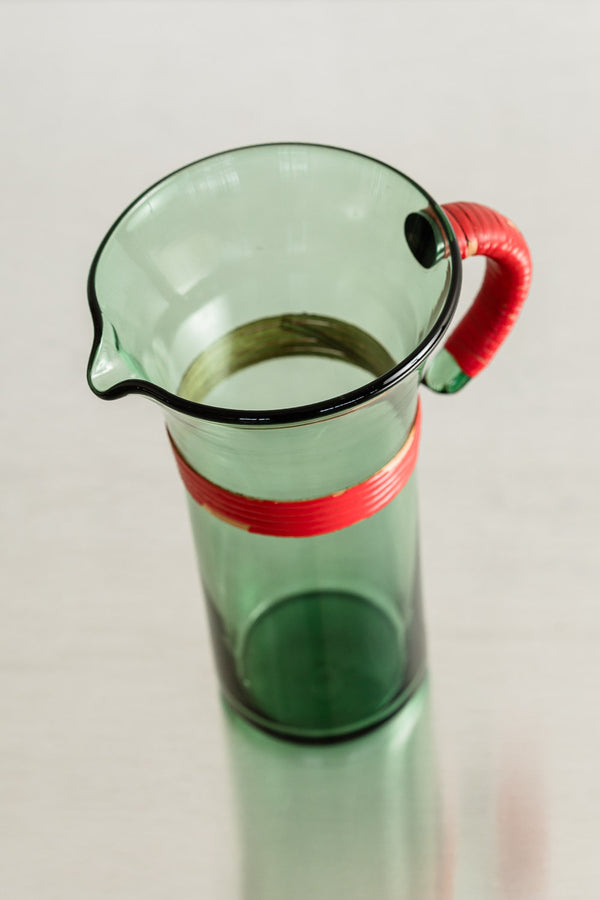 Italian Glass Pitcher
