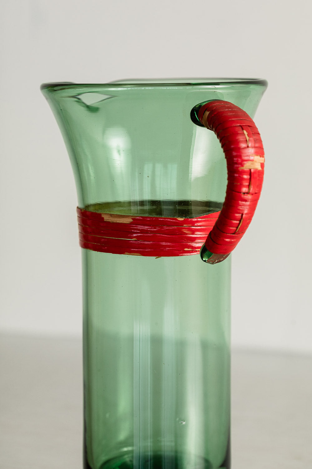 Italian Glass Pitcher