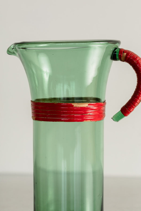 Italian Glass Pitcher