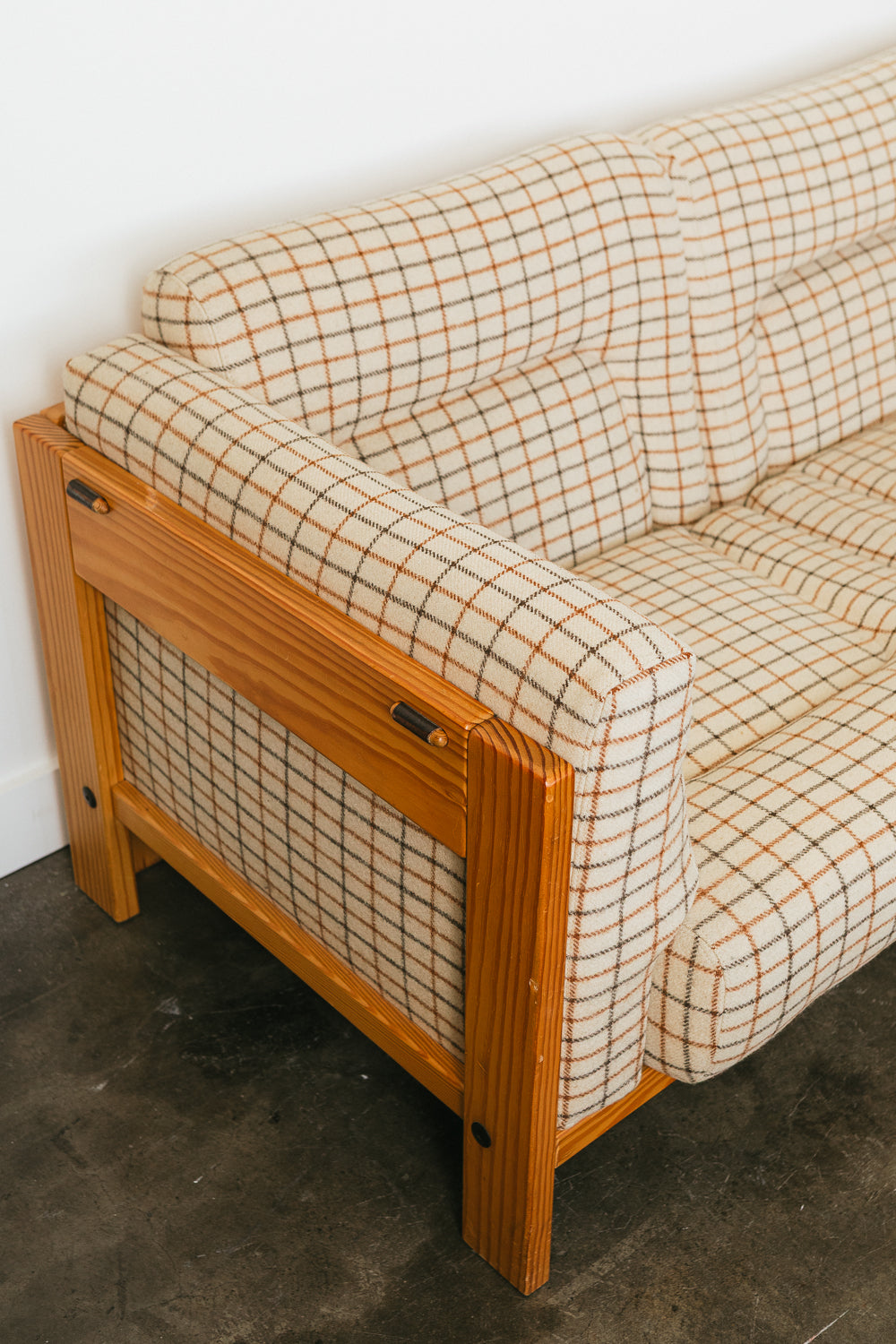 Plaid Sofa