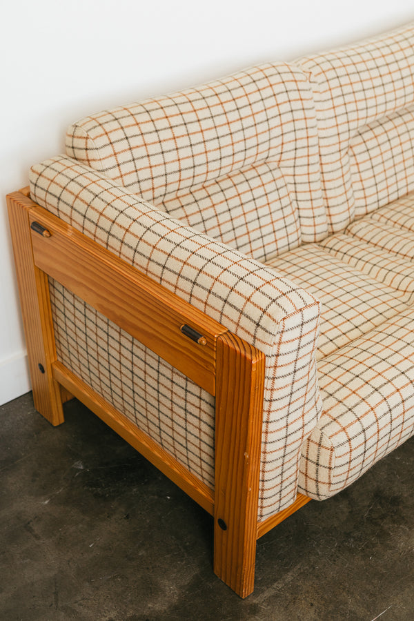 Plaid Sofa