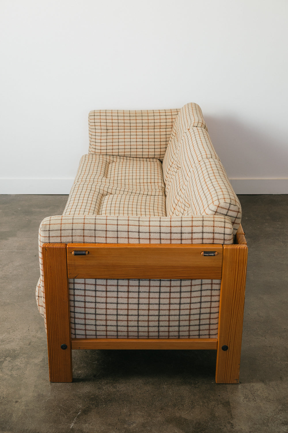 Plaid Sofa
