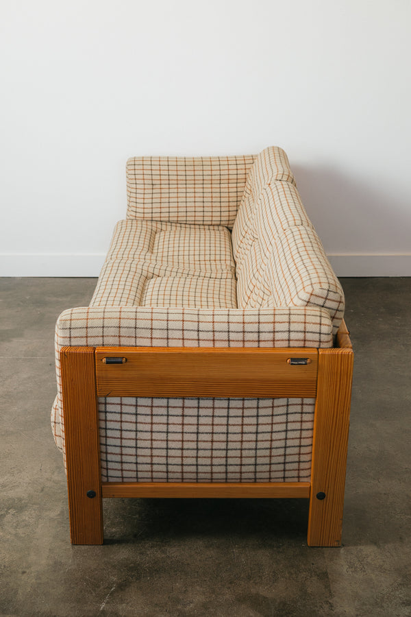 Plaid Sofa