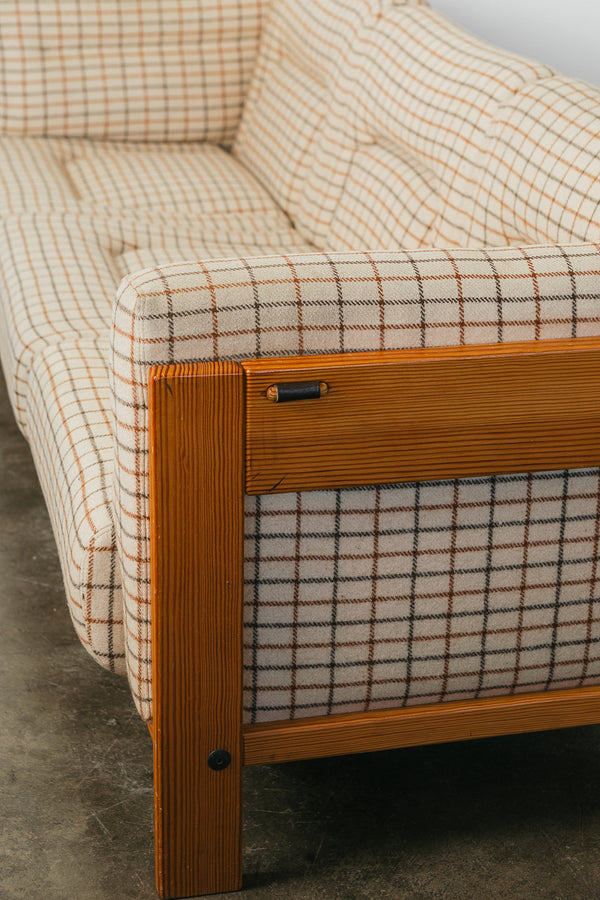 Plaid Sofa