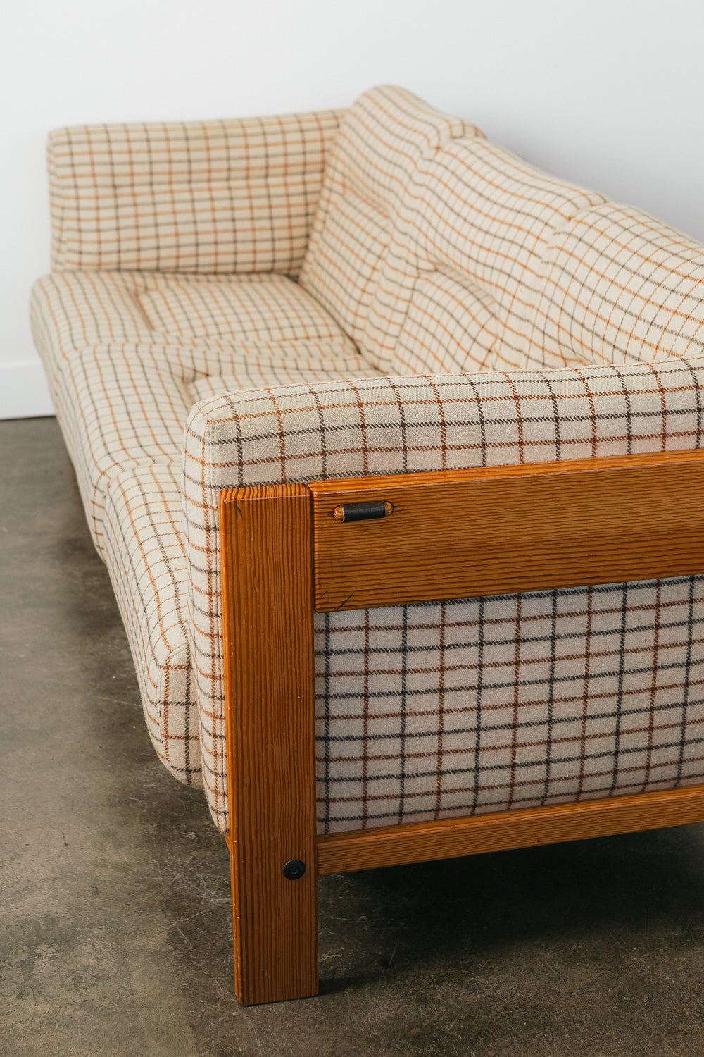 Plaid Sofa