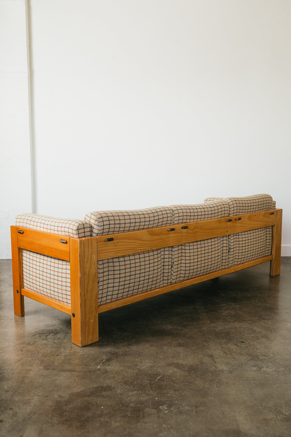 Plaid Sofa