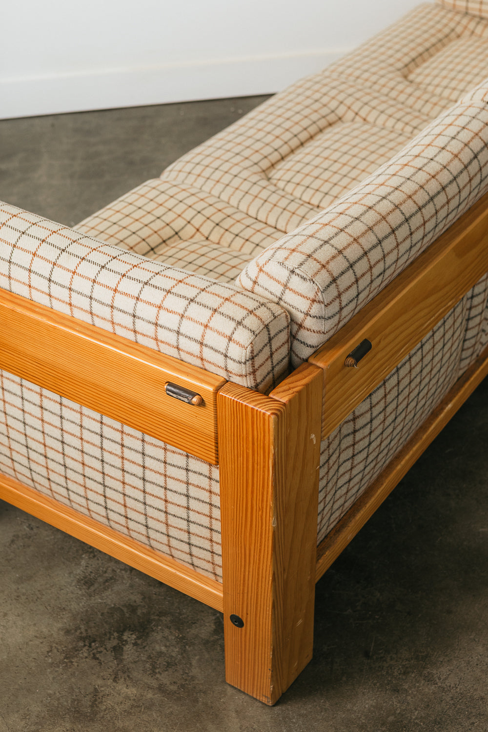 Plaid Sofa