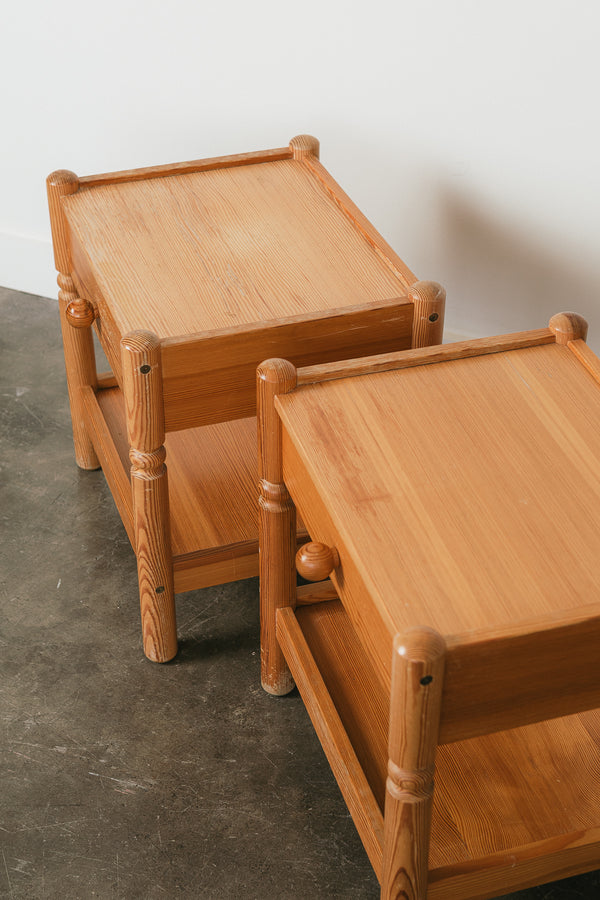 Pine Nightstands