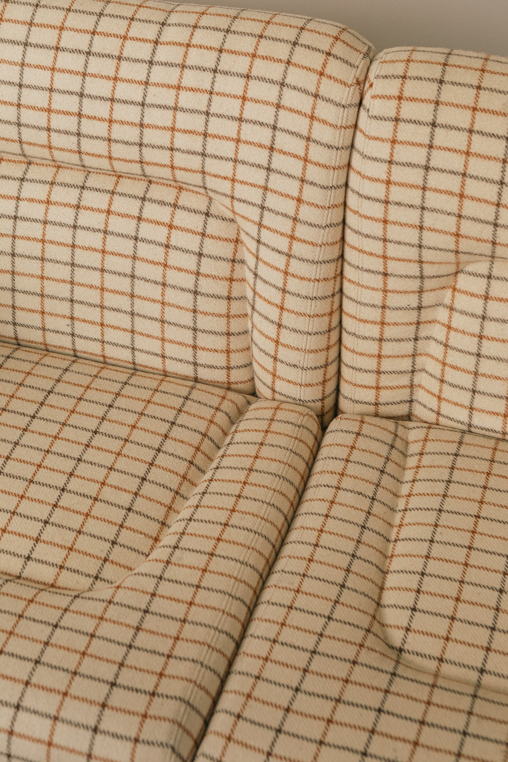 Plaid Loveseat