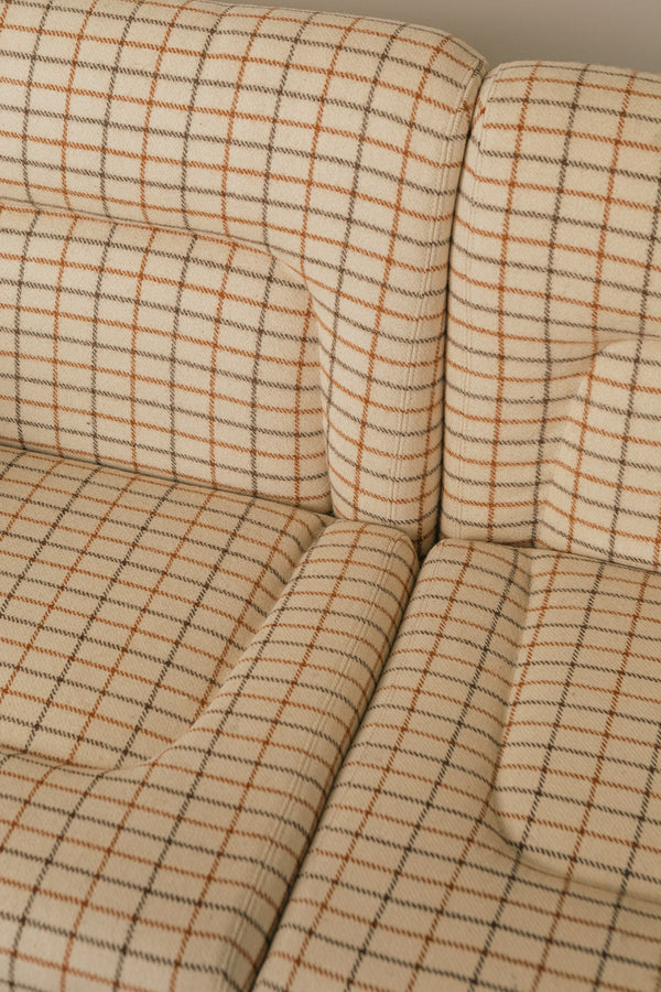 Plaid Loveseat