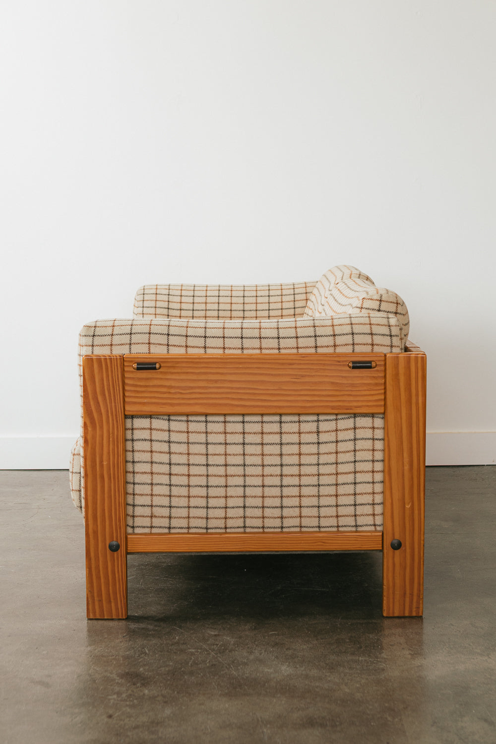 Plaid Loveseat