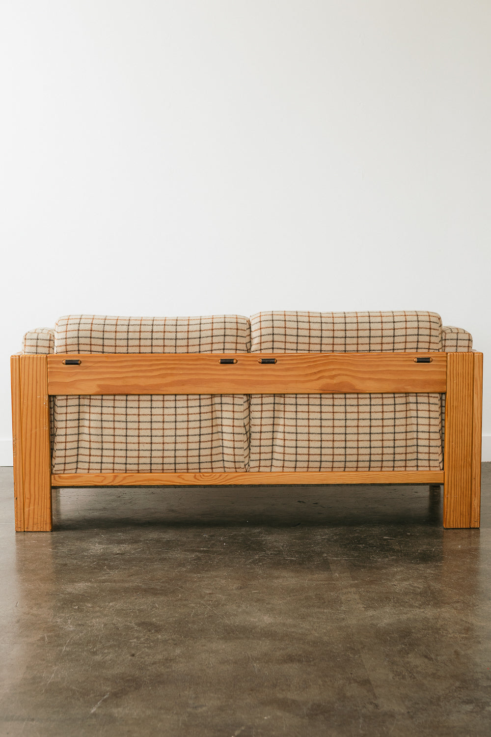 Plaid Loveseat