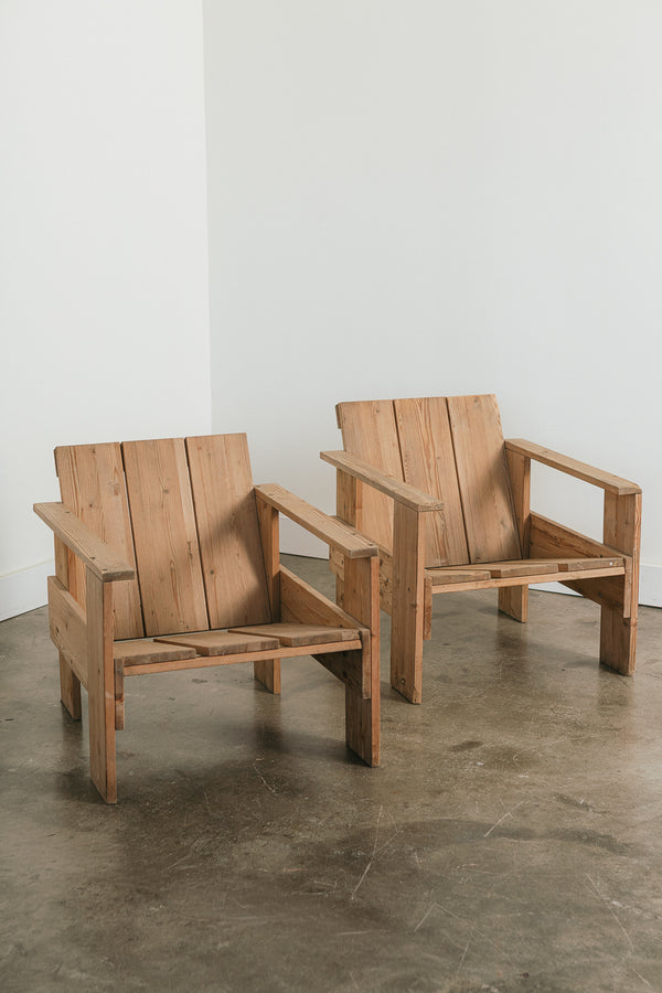 Gerrit Rietveld Crate Chair