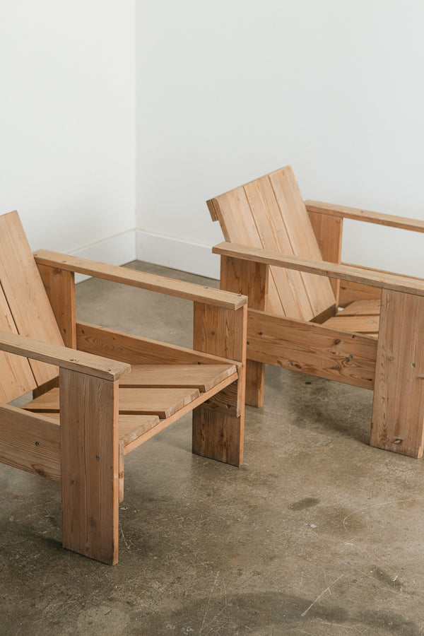 Gerrit Rietveld Crate Chair