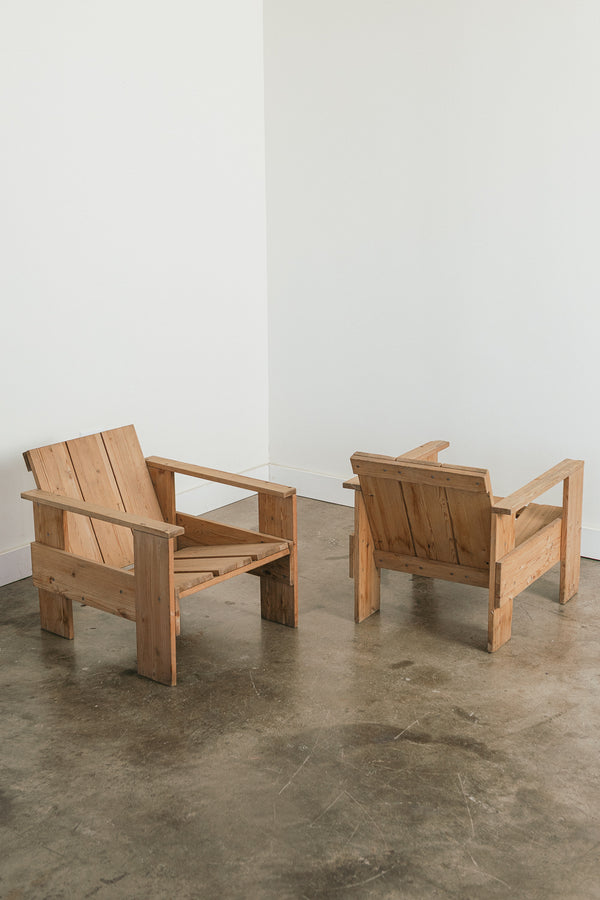 Gerrit Rietveld Crate Chair