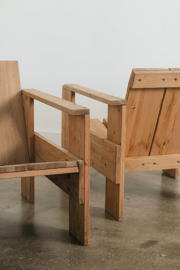 Gerrit Rietveld Crate Chair