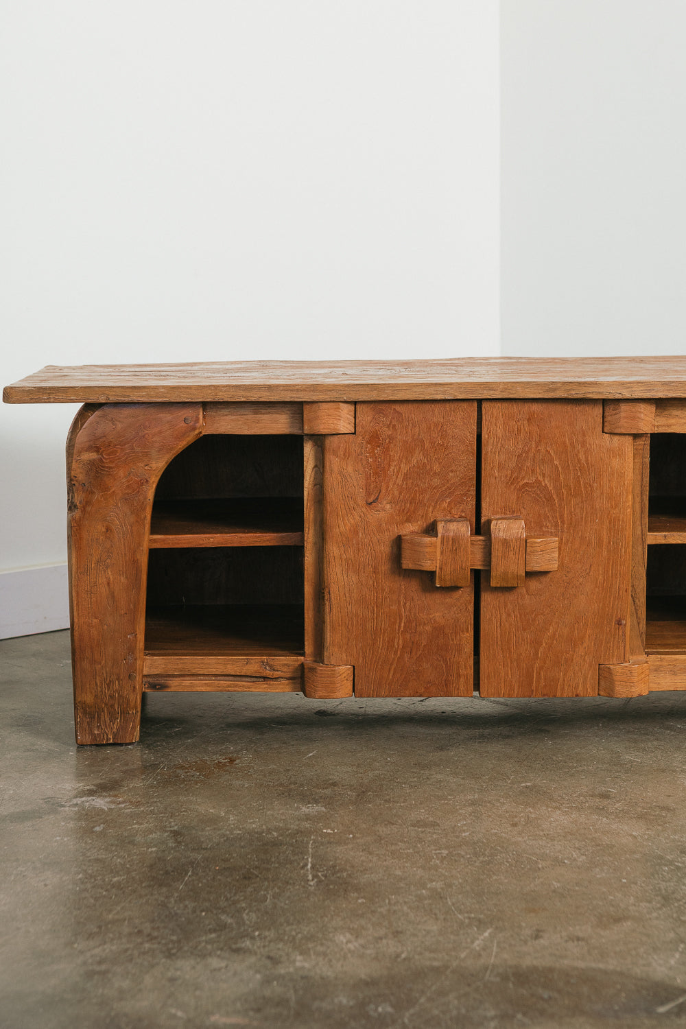 Brutalist Media Stand