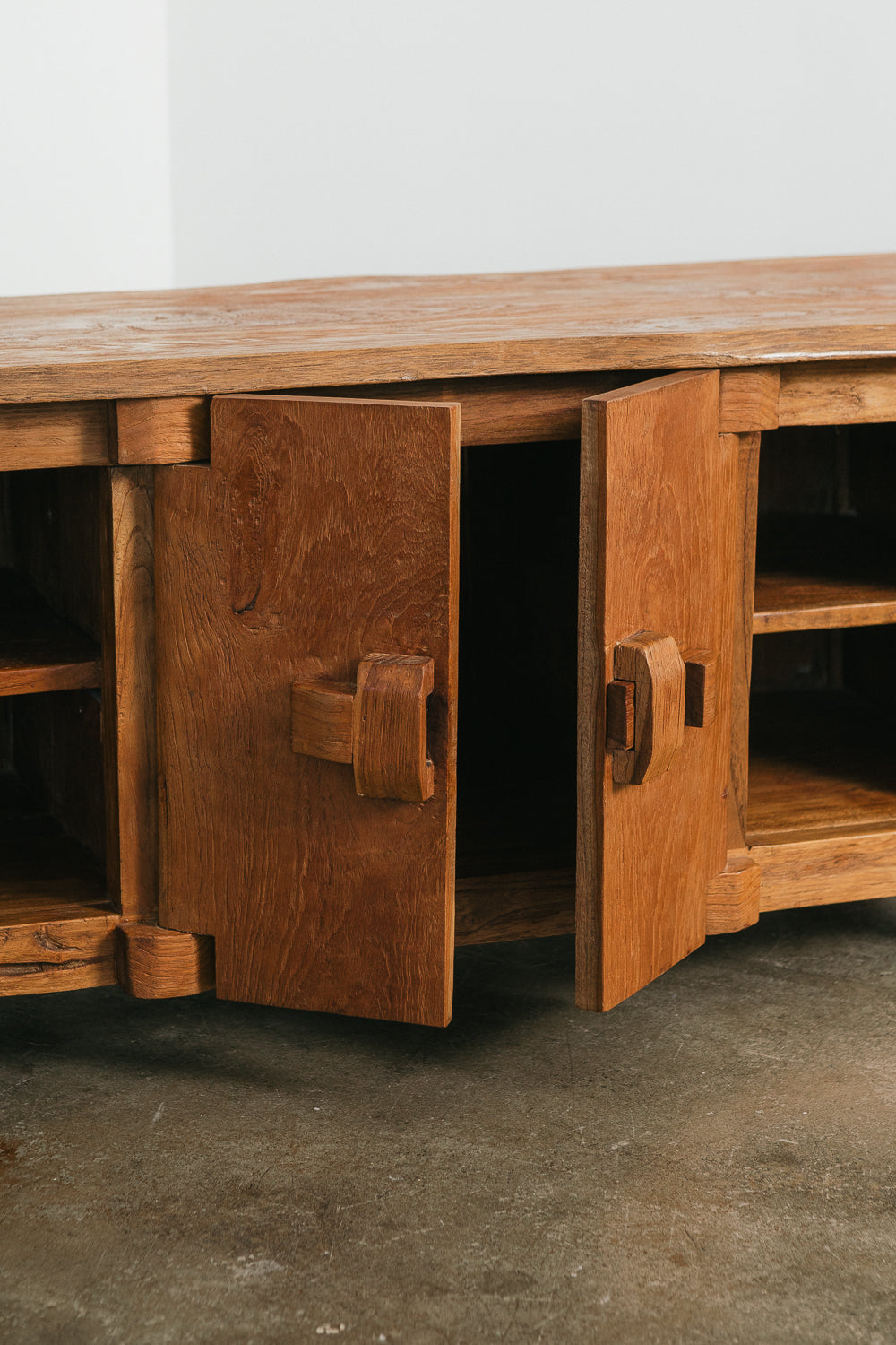 Brutalist Media Stand