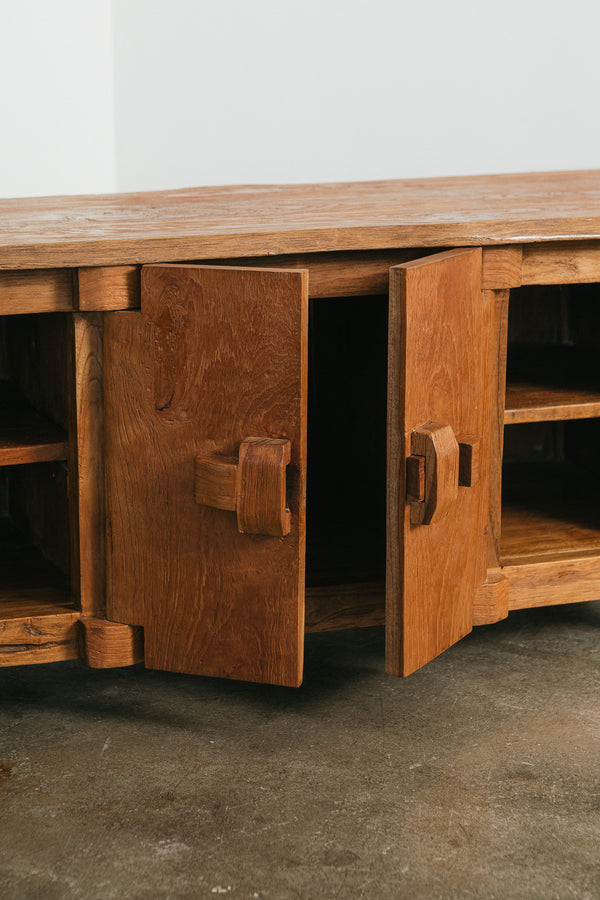 Brutalist Media Stand