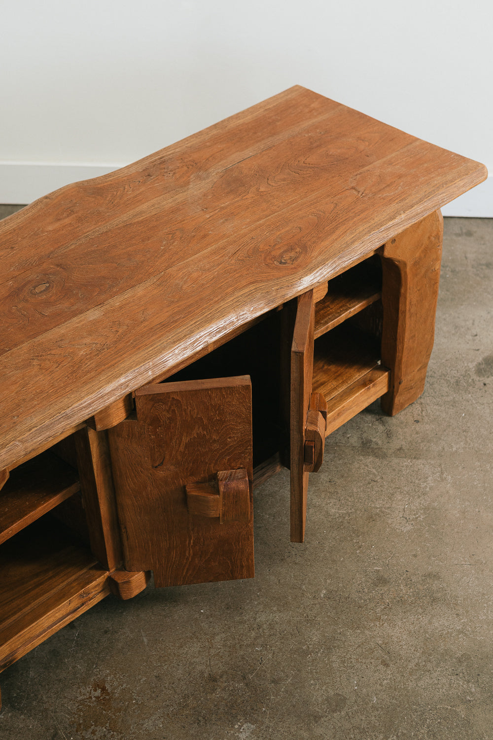 Brutalist Media Stand