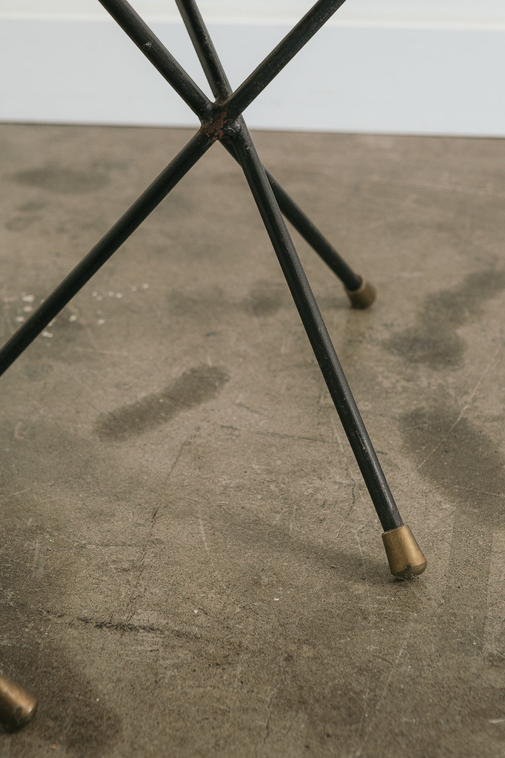 Wicker Tripod Table