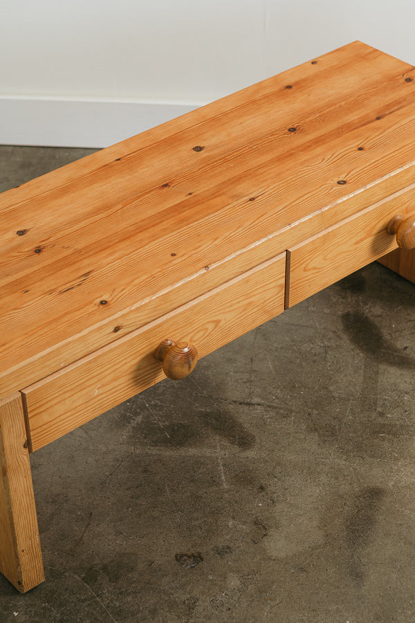 Simple Pine Bench